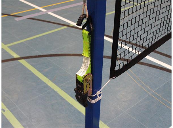 Badmintonstolper med motvekt